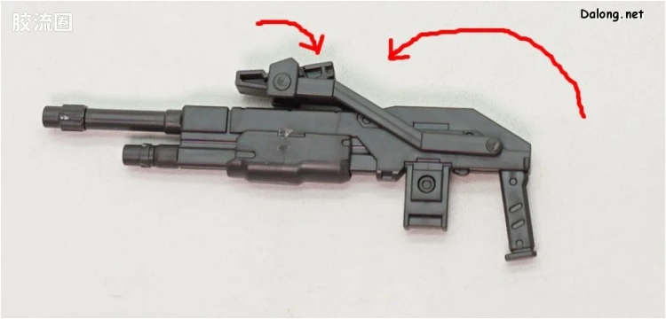 万代综合拼装模型系列 全金属狂潮 ARX-7 强弩 - 图片
