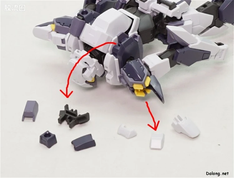 万代综合拼装模型系列 全金属狂潮 ARX-7 强弩 - 图片