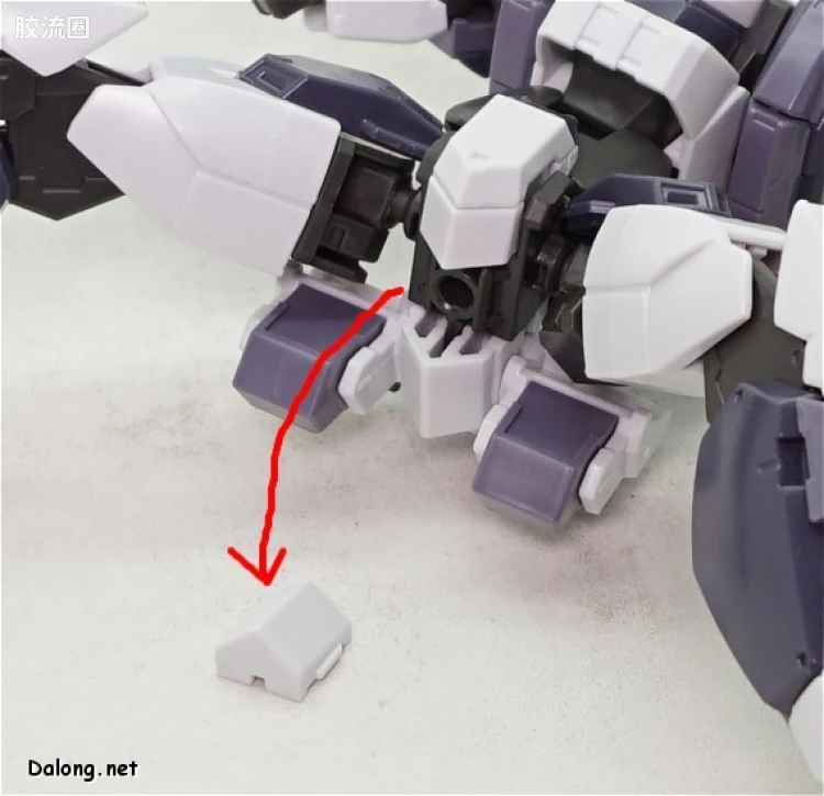 万代综合拼装模型系列 全金属狂潮 ARX-7 强弩 - 图片