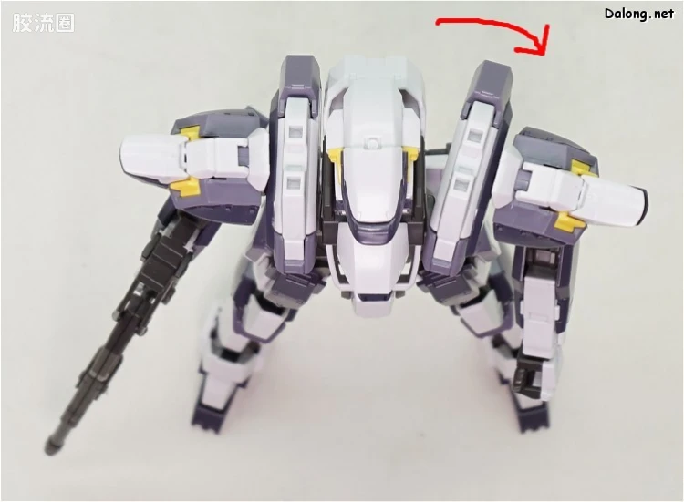万代综合拼装模型系列 全金属狂潮 ARX-7 强弩 - 图片