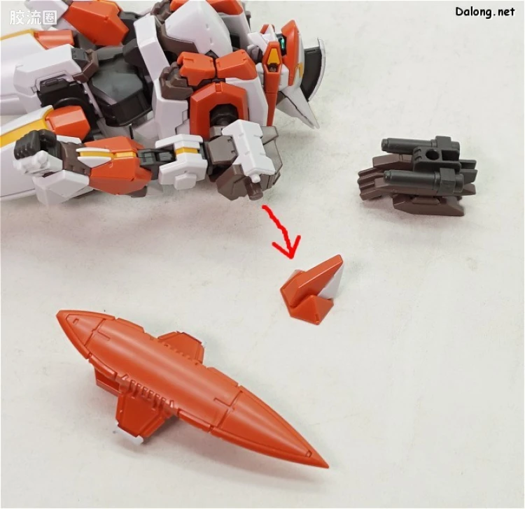 万代综合拼装模型系列 全金属狂潮 ARX-8 烈焰魔剑 Ver.IV - 图片