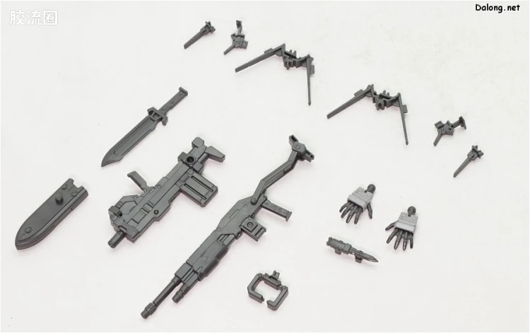 万代综合拼装模型系列 全金属狂潮 ARX-7 强弩&紧急展开翼套装 - 图片