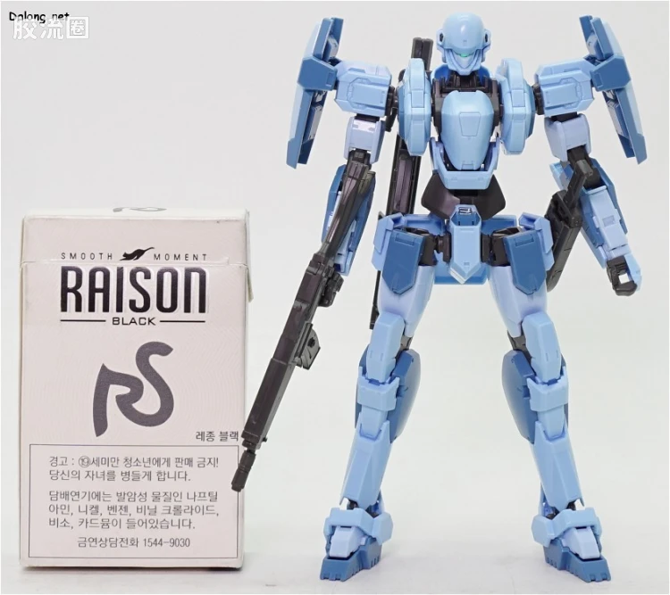 万代综合拼装模型系列 全金属狂潮 M9 Aggressor部队机 - 图片