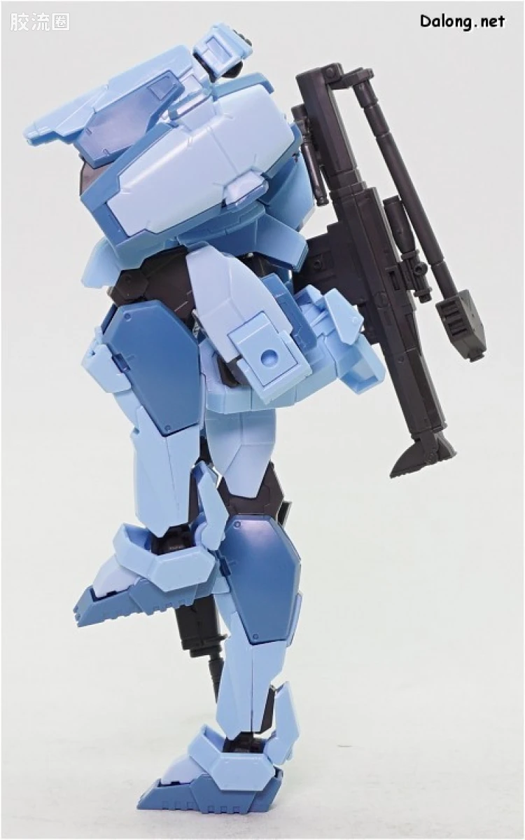 万代综合拼装模型系列 全金属狂潮 M9 Aggressor部队机 - 图片
