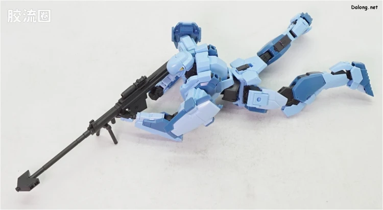 万代综合拼装模型系列 全金属狂潮 M9 Aggressor部队机 - 图片