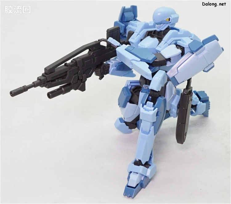 万代综合拼装模型系列 全金属狂潮 M9 Aggressor部队机 - 图片