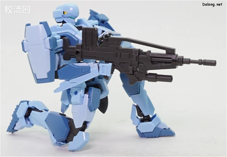 万代综合拼装模型系列 全金属狂潮 M9 Aggressor部队机 - 图片
