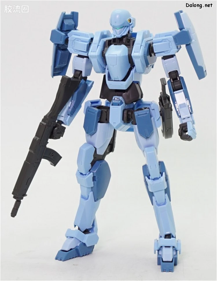 万代综合拼装模型系列 全金属狂潮 M9 Aggressor部队机 - 图片