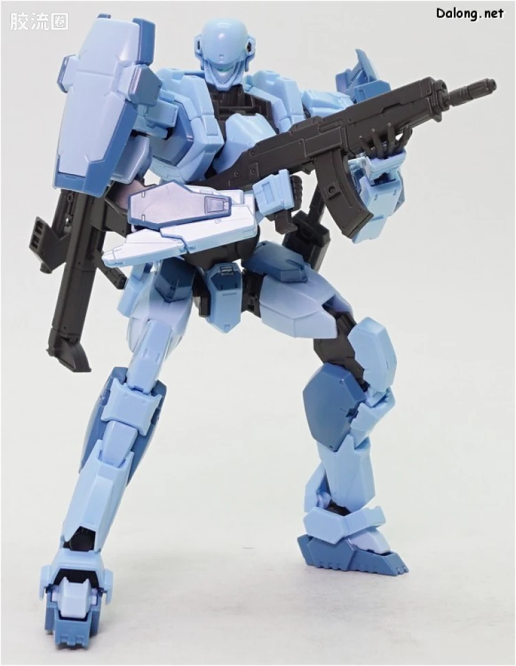 万代综合拼装模型系列 全金属狂潮 M9 Aggressor部队机 - 图片