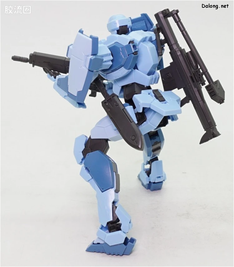 万代综合拼装模型系列 全金属狂潮 M9 Aggressor部队机 - 图片