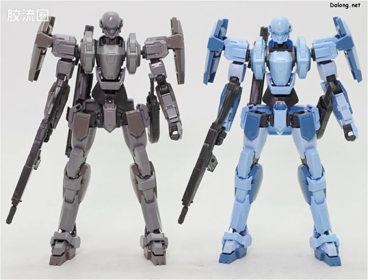 万代综合拼装模型系列 全金属狂潮 M9 Aggressor部队机 - 图片