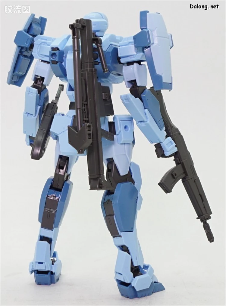 万代综合拼装模型系列 全金属狂潮 M9 Aggressor部队机 - 图片