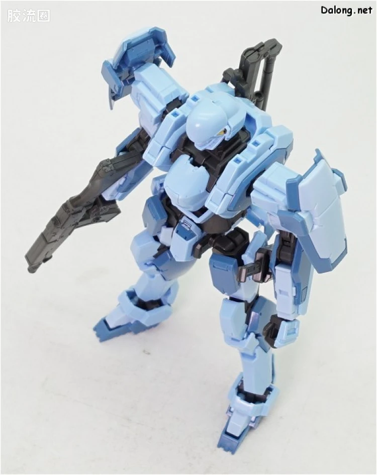 万代综合拼装模型系列 全金属狂潮 M9 Aggressor部队机 - 图片