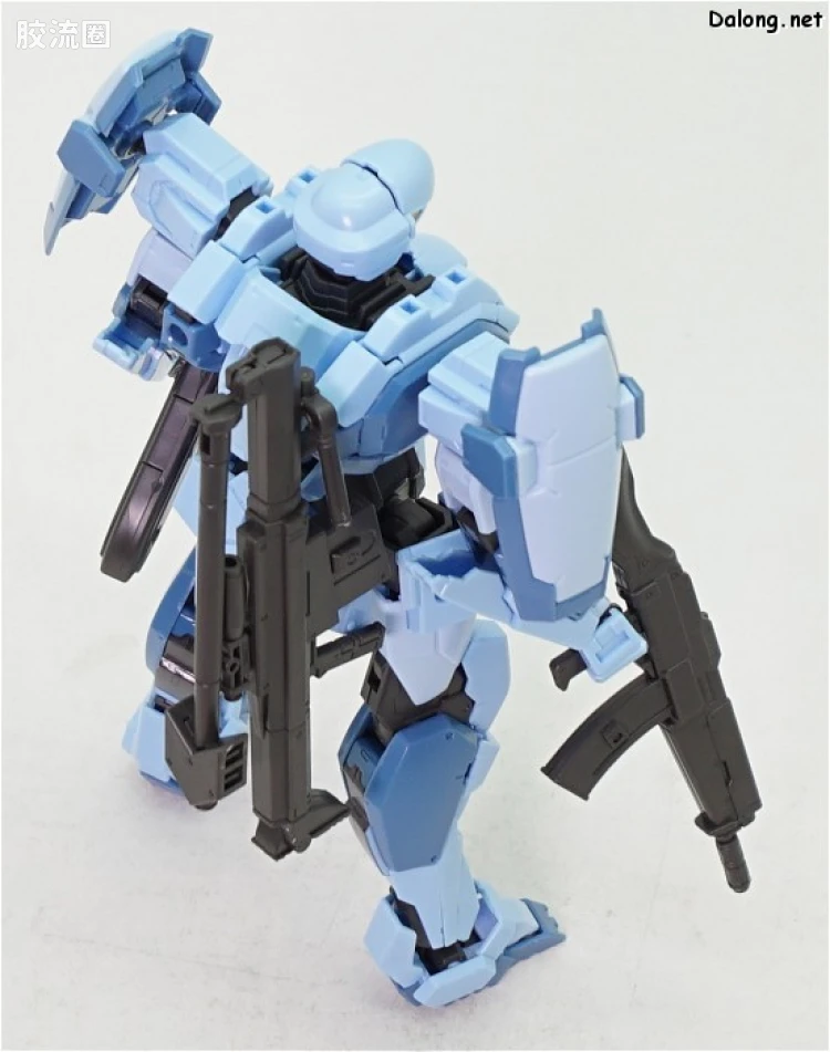 万代综合拼装模型系列 全金属狂潮 M9 Aggressor部队机 - 图片