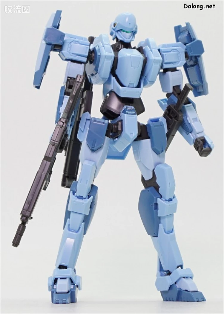 万代综合拼装模型系列 全金属狂潮 M9 Aggressor部队机 - 图片