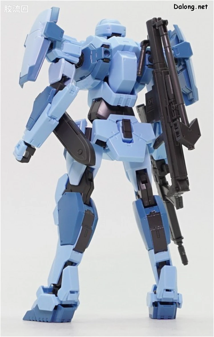 万代综合拼装模型系列 全金属狂潮 M9 Aggressor部队机 - 图片