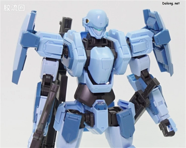 万代综合拼装模型系列 全金属狂潮 M9 Aggressor部队机 - 图片
