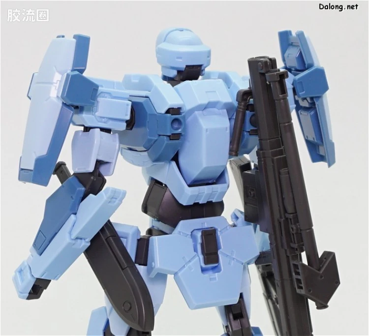 万代综合拼装模型系列 全金属狂潮 M9 Aggressor部队机 - 图片