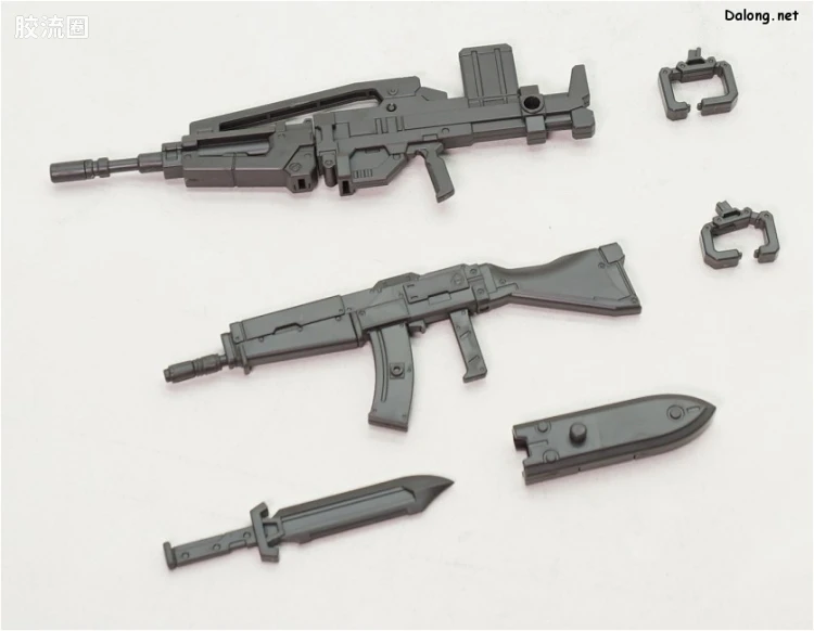 万代综合拼装模型系列 全金属狂潮 M9D 鹰隼 - 图片
