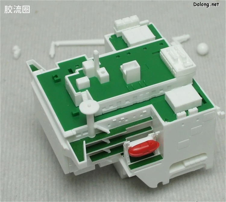 万代综合拼装模型系列 其他 1/700 海洋探测船 - 图片