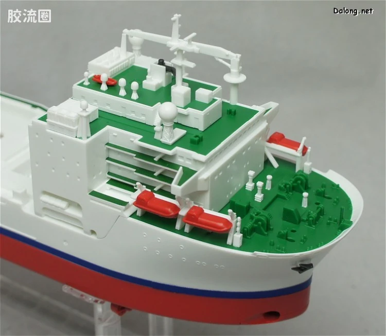 万代综合拼装模型系列 其他 1/700 海洋探测船 - 图片