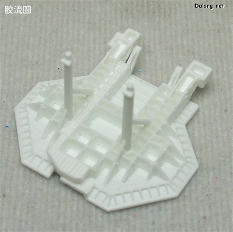 万代综合拼装模型系列 其他 1/700 海洋探测船 - 图片
