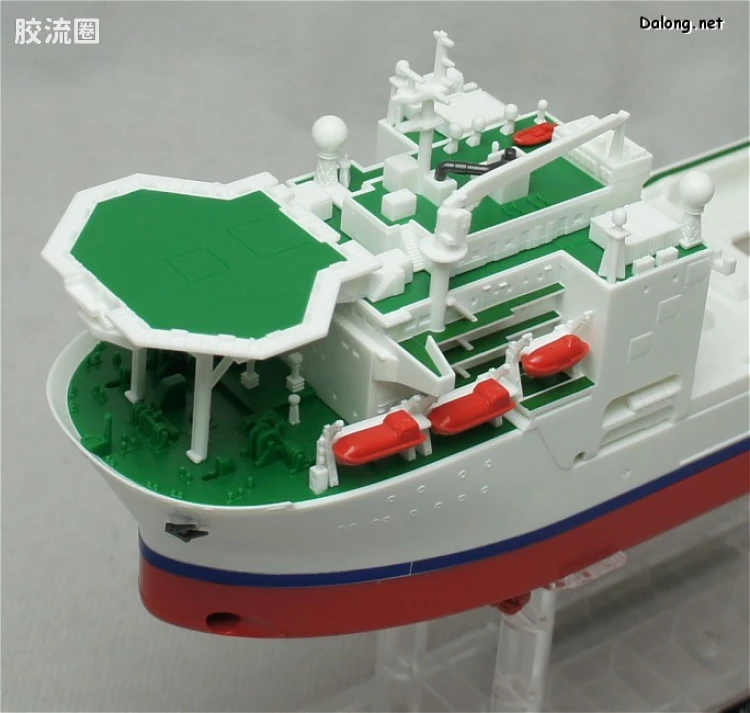 万代综合拼装模型系列 其他 1/700 海洋探测船 - 图片