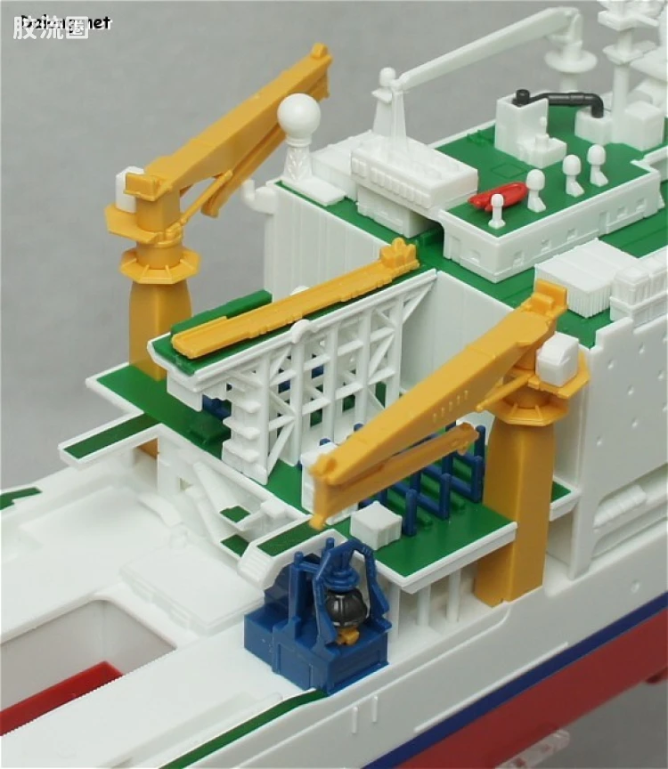 万代综合拼装模型系列 其他 1/700 海洋探测船 - 图片