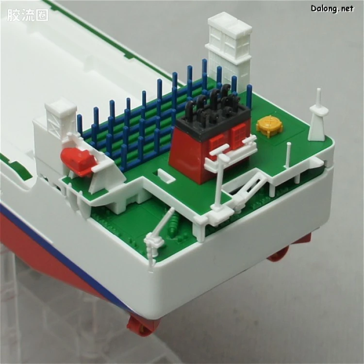 万代综合拼装模型系列 其他 1/700 海洋探测船 - 图片