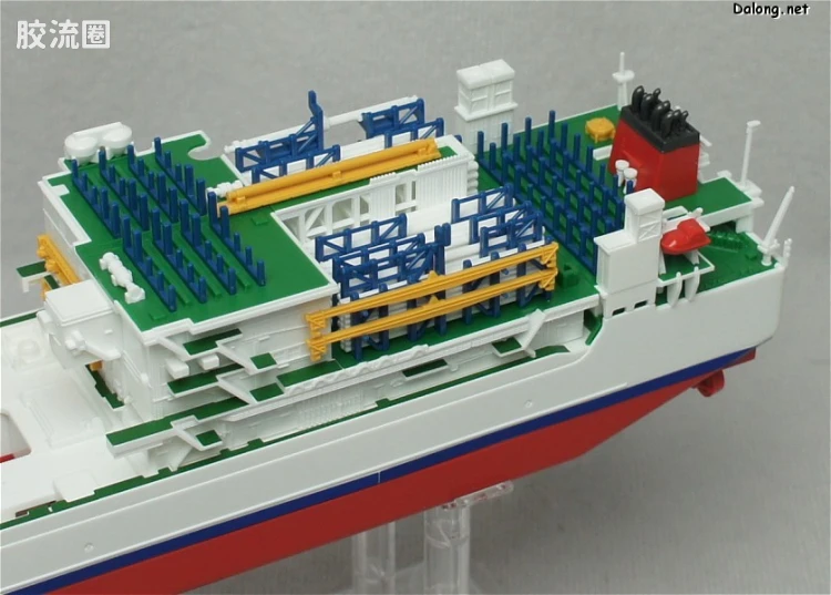 万代综合拼装模型系列 其他 1/700 海洋探测船 - 图片