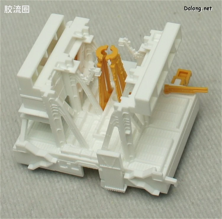 万代综合拼装模型系列 其他 1/700 海洋探测船 - 图片