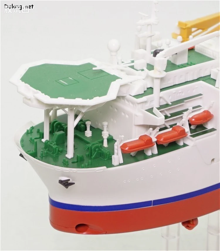 万代综合拼装模型系列 其他 1/700 海洋探测船 - 图片