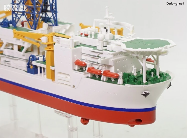 万代综合拼装模型系列 其他 1/700 海洋探测船 - 图片