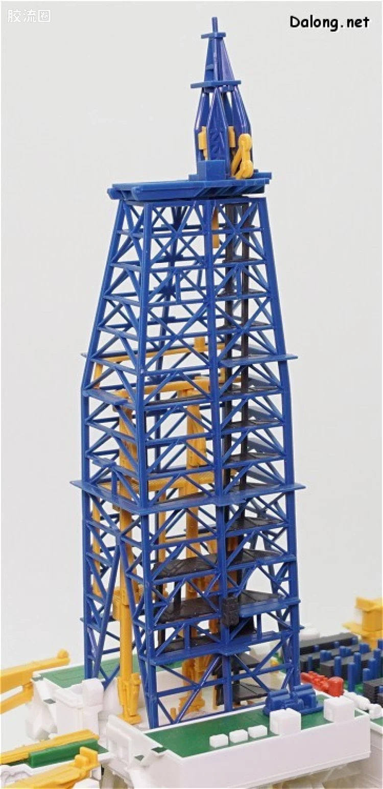 万代综合拼装模型系列 其他 1/700 海洋探测船 - 图片