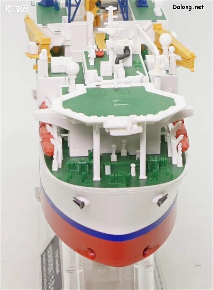 万代综合拼装模型系列 其他 1/700 海洋探测船 - 图片