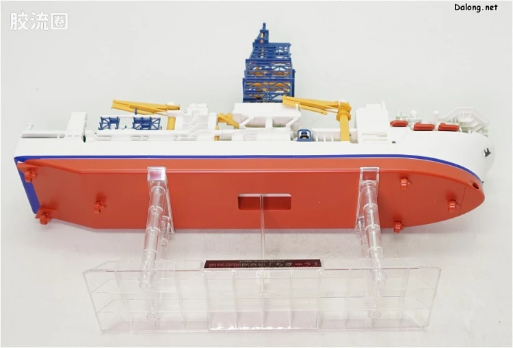万代综合拼装模型系列 其他 1/700 海洋探测船 - 图片