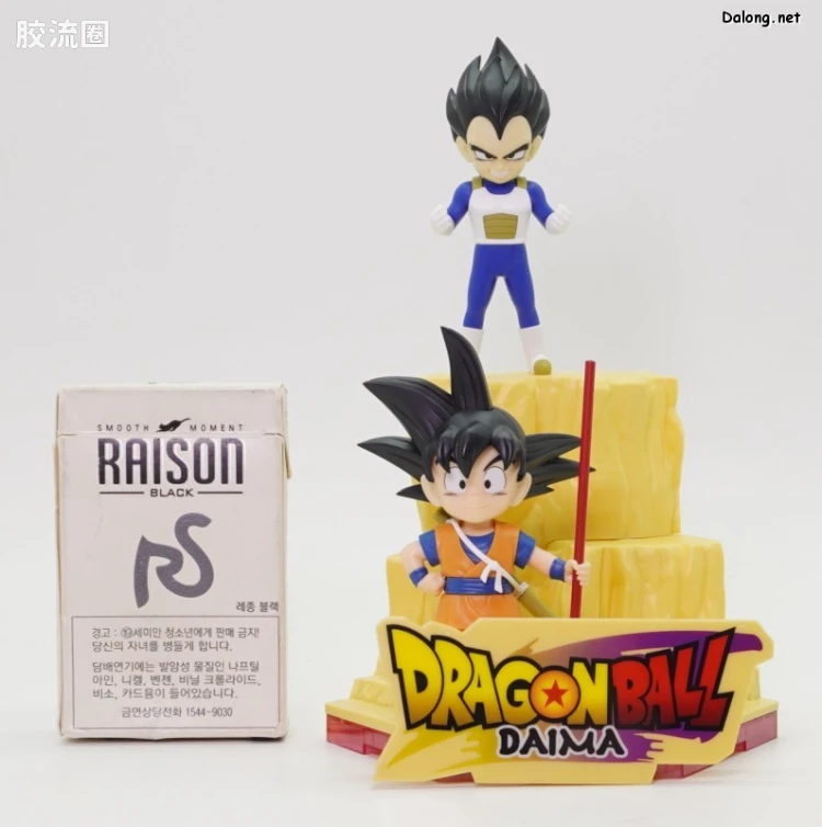 万代综合拼装模型系列 龙珠DAIMA拼装模型 孙悟空(迷你)&&贝吉塔(迷你) - 图片