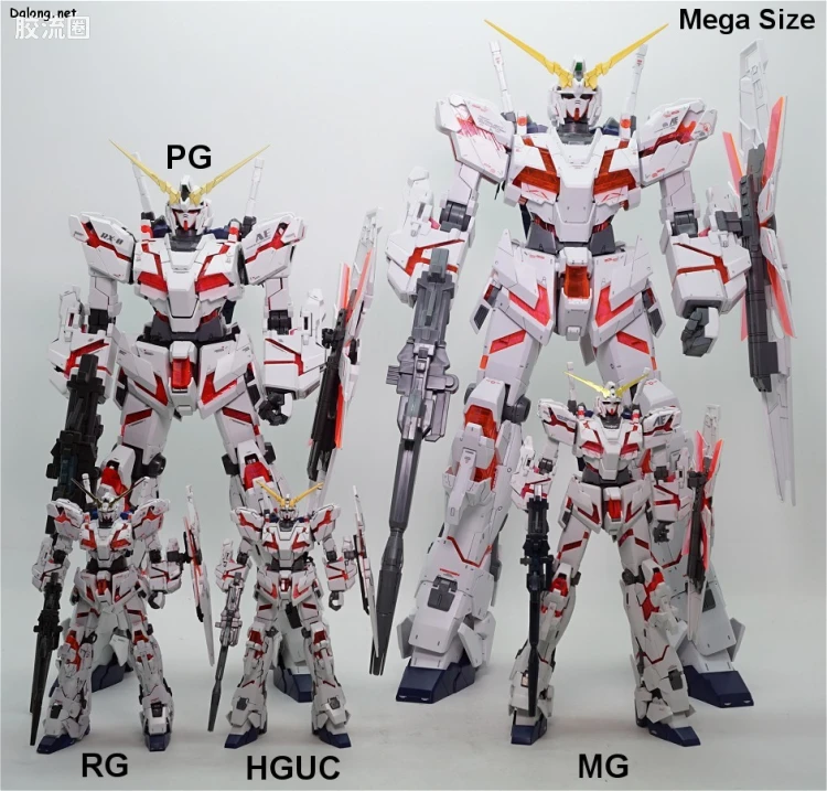 MEGA SIZE系列 普通版 RX-0 独角兽高达(毁灭模式) - 图片