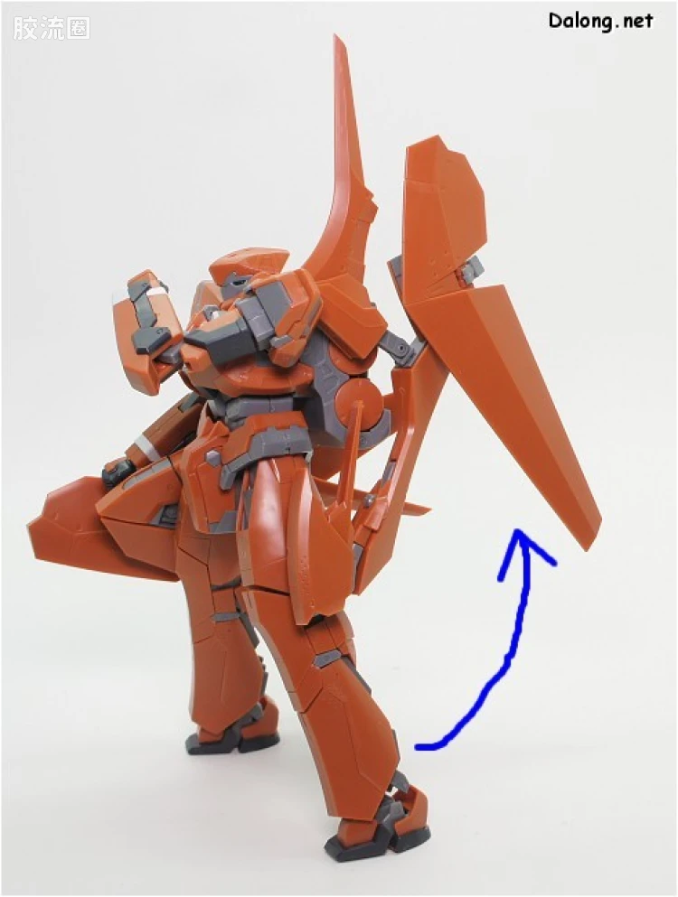 寿屋综合拼装模型系列 机甲综合 <Aldnoah Zero> KG-6 斯雷普尼尔 - 图片