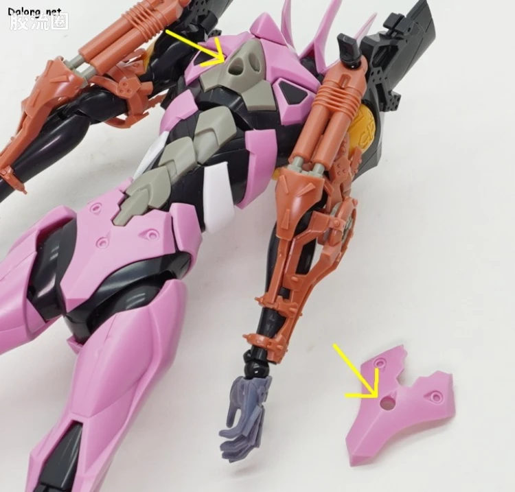 寿屋综合拼装模型系列 EVA 改8号机γ - 图片