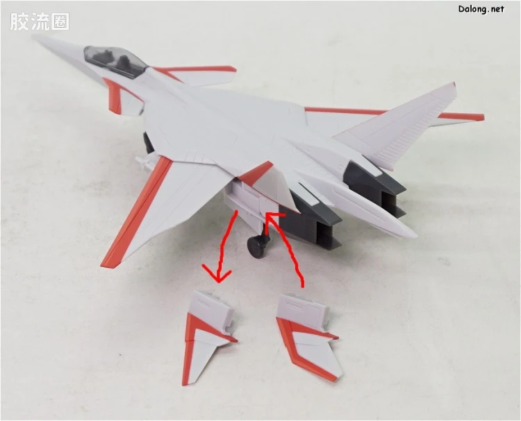 寿屋综合拼装模型系列 皇牌空战 XFA-27 - 图片
