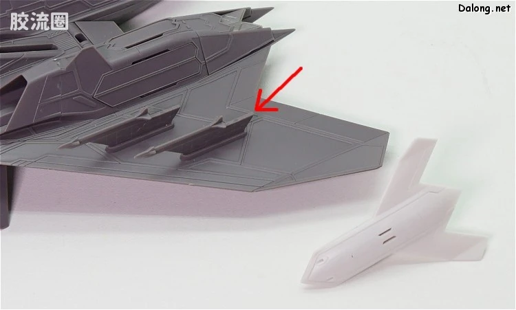 寿屋综合拼装模型系列 皇牌空战 ADF-11F RAVEN - 图片