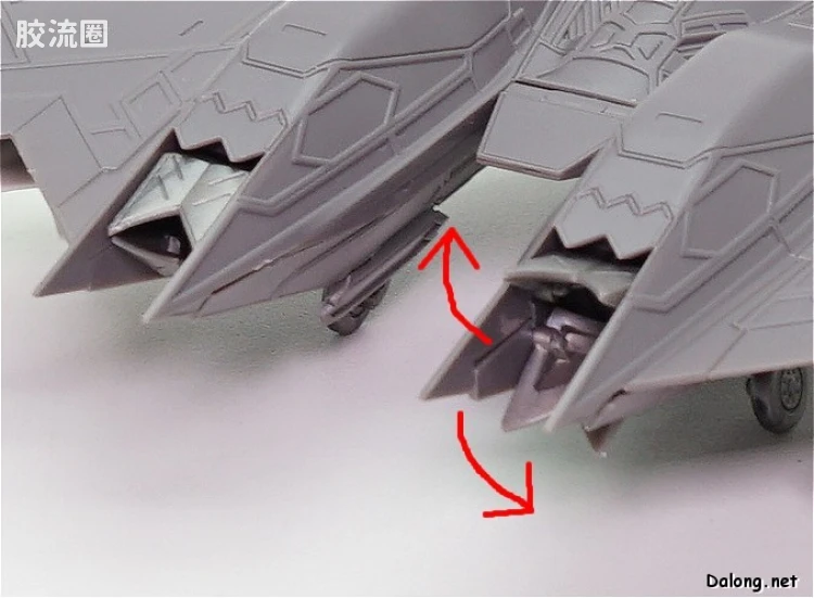 寿屋综合拼装模型系列 皇牌空战 ADF-11F RAVEN - 图片