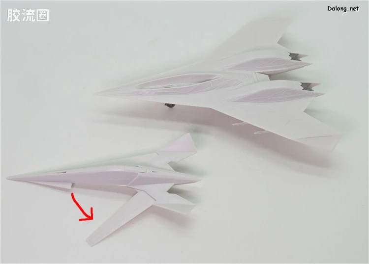 寿屋综合拼装模型系列 皇牌空战 ADFX-10F - 图片