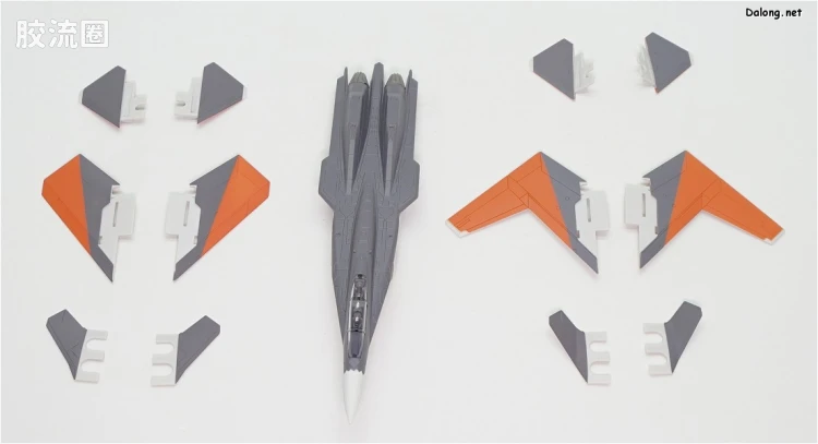 寿屋综合拼装模型系列 皇牌空战 X-02S 米迦伊机 - 图片