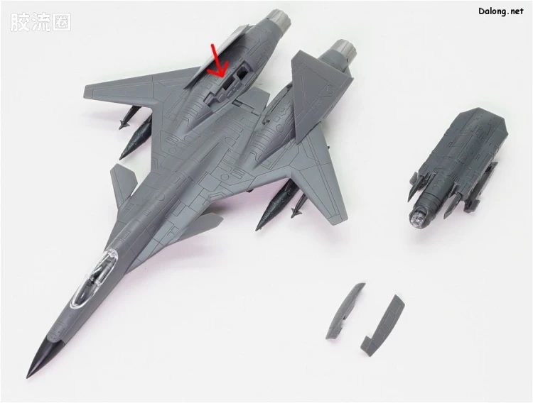 寿屋综合拼装模型系列 皇牌空战 ADFX-01 摩根 For Modelers Edition - 图片