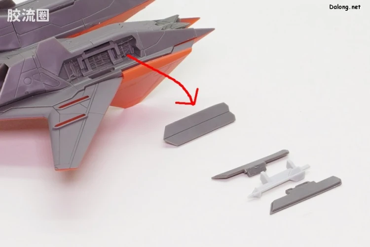 寿屋综合拼装模型系列 皇牌空战 ADF-01 鹰隼 - 图片