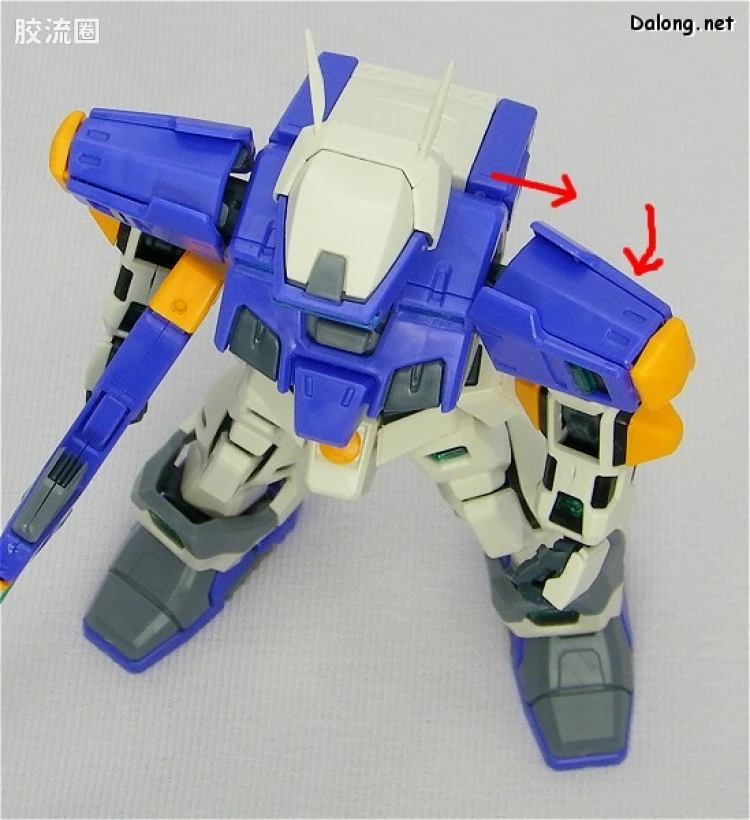 寿屋综合拼装模型系列 电脑战机 MBV-04-G 铁木真 [Ver. 1P] - 图片