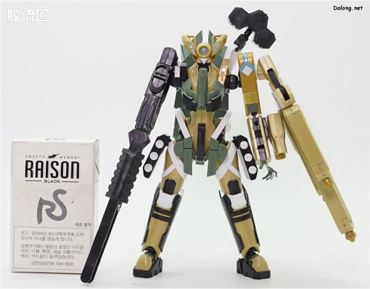 寿屋综合拼装模型系列 银河机攻队 GOLD FOUR (谷神星大战式样) - 图片