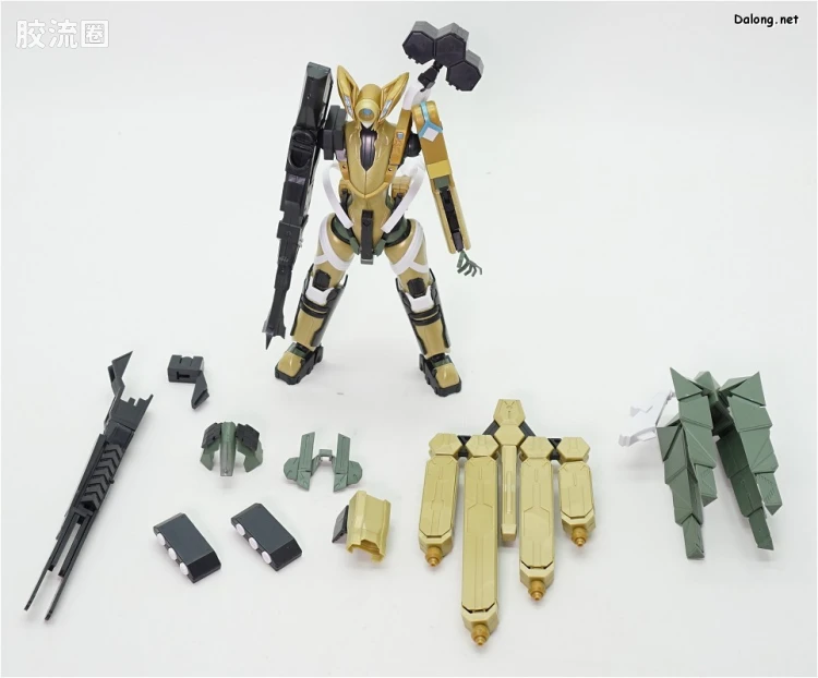 寿屋综合拼装模型系列 银河机攻队 GOLD FOUR (谷神星大战式样) - 图片